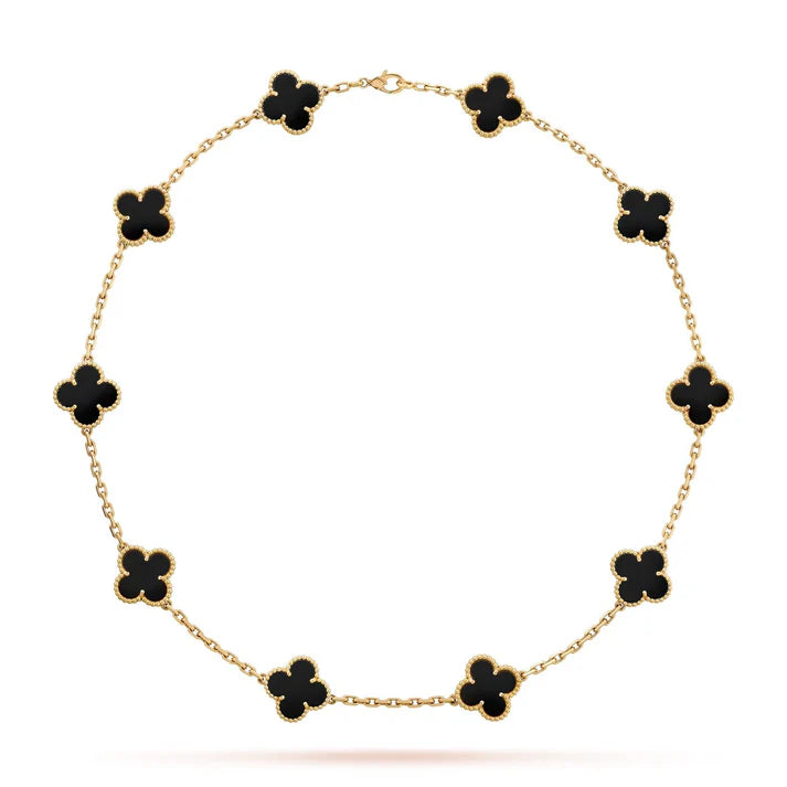Multi Clover Necklace - GOLD