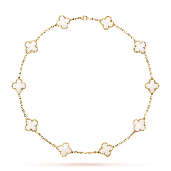 Multi Clover Necklace - GOLD