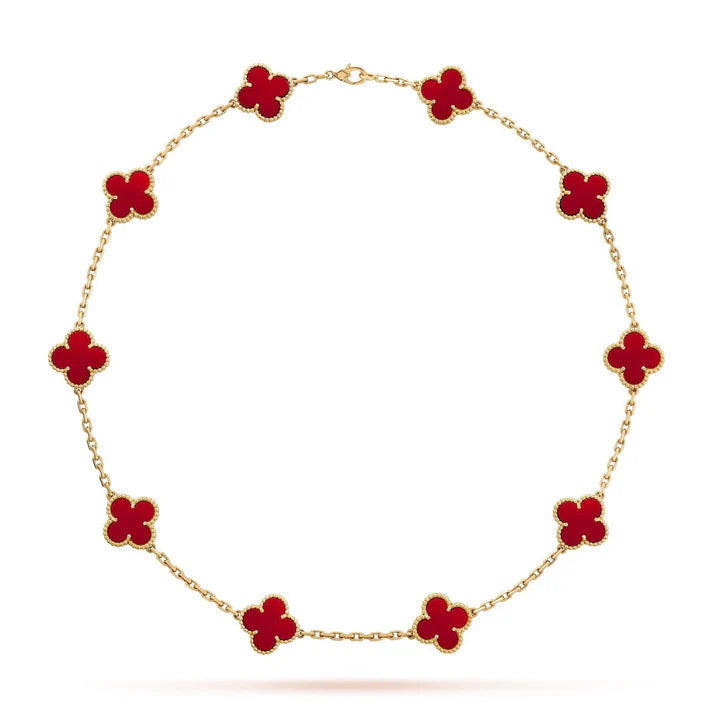 Multi Clover Necklace - GOLD