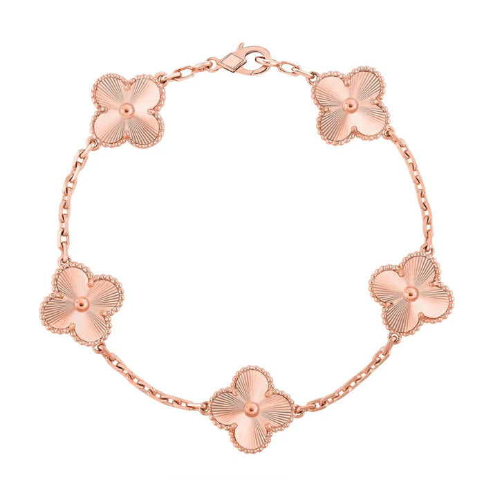 Clover Bracelet - ROSE GOLD LASER