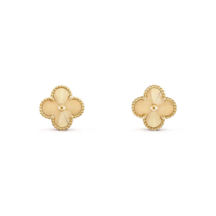 Clover Earrings - Gold