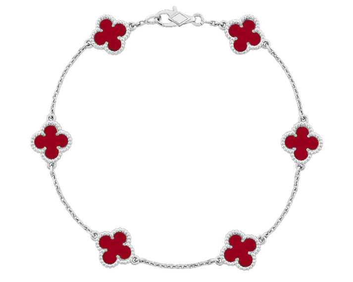 Mini Clover Bracelet - SILVER