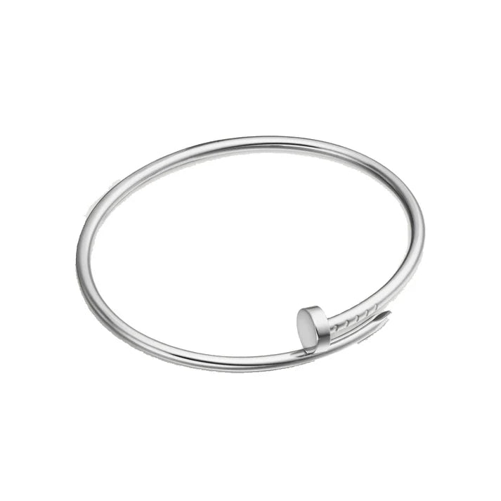 Nail Bangle with no stone - Thin