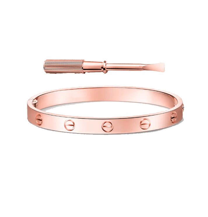 LOVE Bangle with no stone - Think