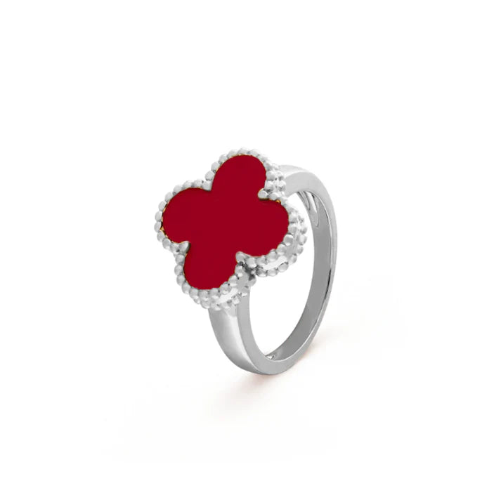 Clover Ring - SILVER