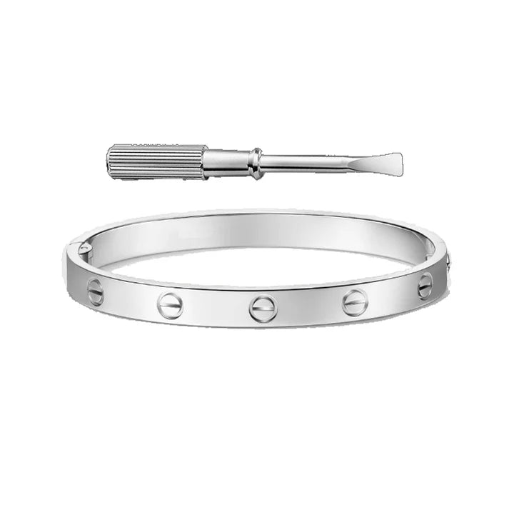 LOVE Bangle with no stone - Think