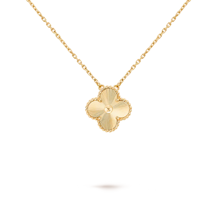 Single Clover Necklace - GOLD