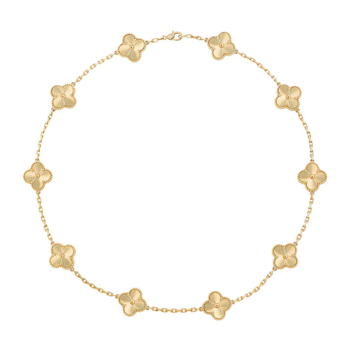 Multi Clover Necklace - GOLD
