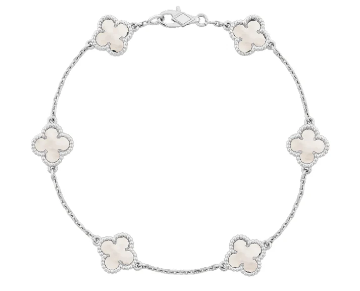 Mini Clover Bracelet - SILVER