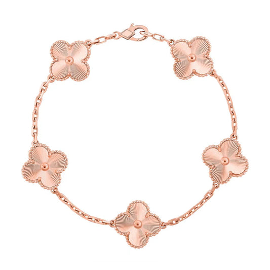 Clover Bracelet - ROSE GOLD LASER