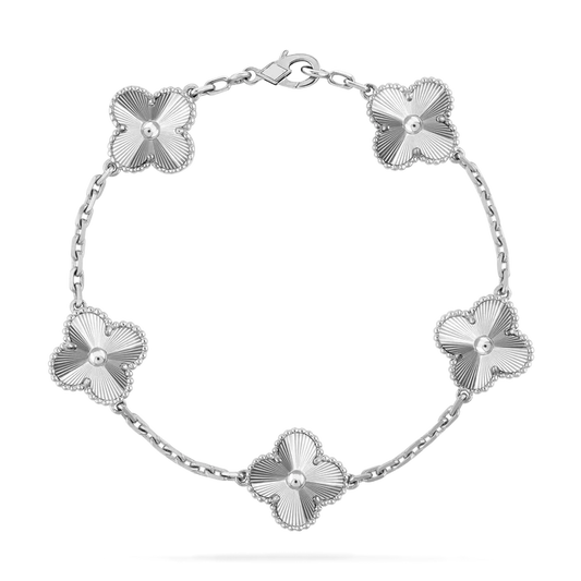 Clover Bracelet - SILVER LASER