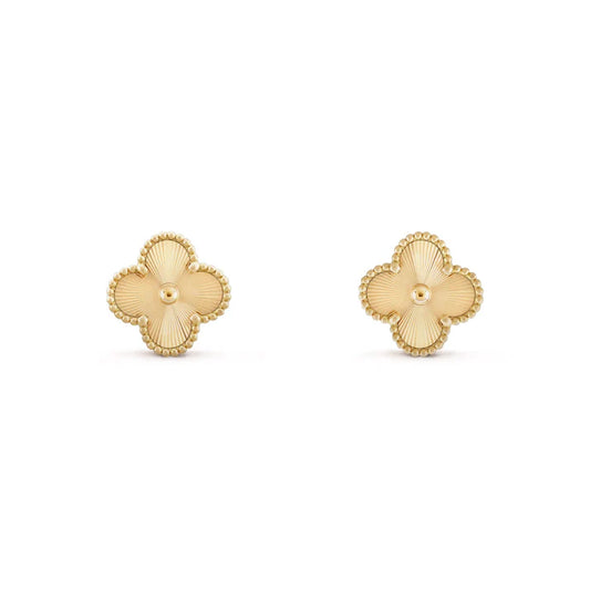 Clover Earrings - Gold