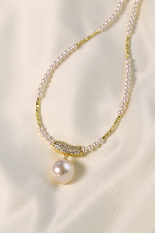 Lunar Pearl Necklace