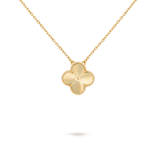 Single Clover Necklace - GOLD